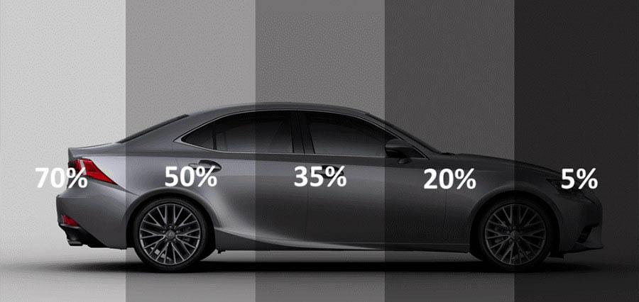 دودی کردن شیشه خودرو